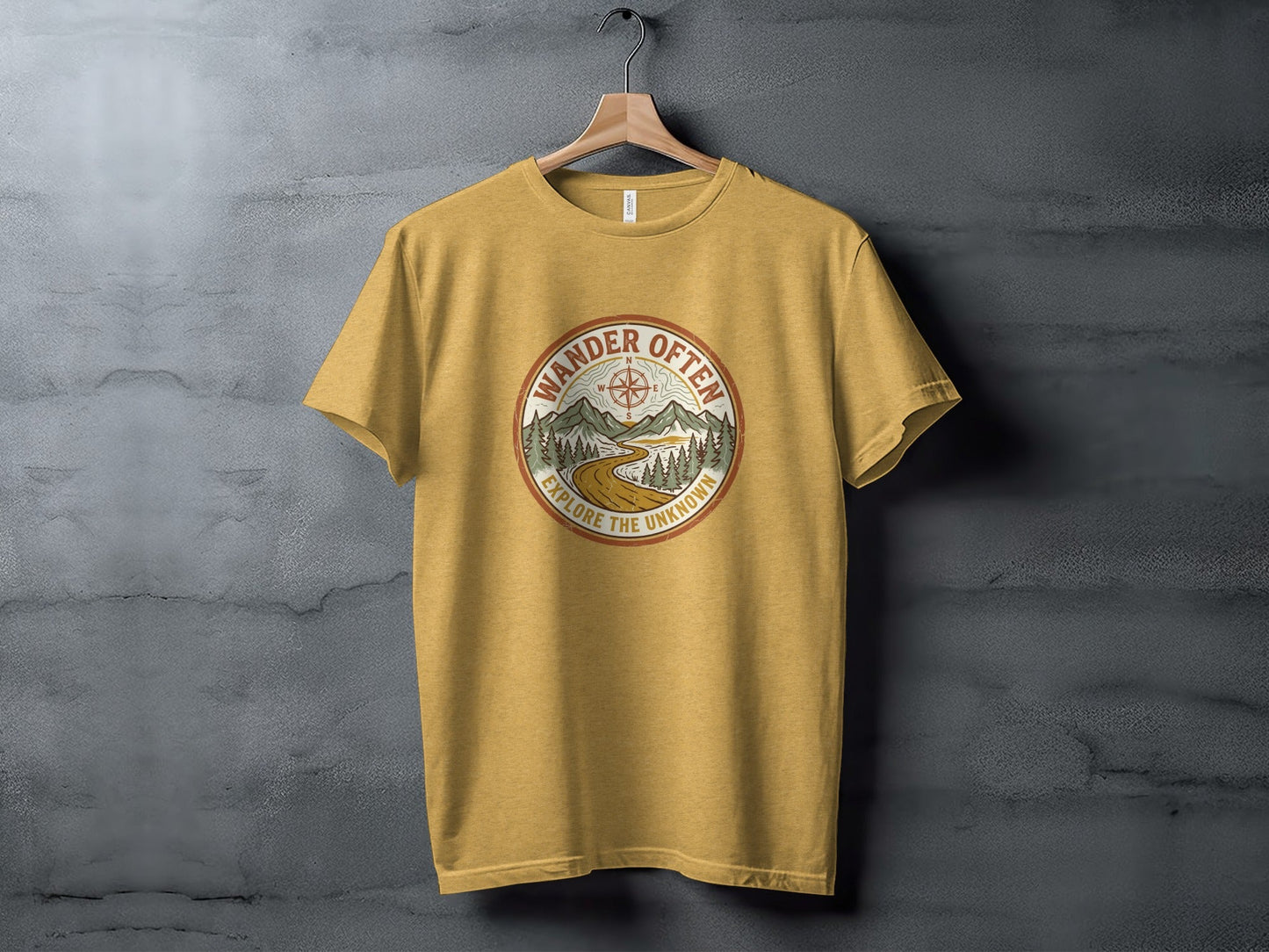 The Original Wander Often Vintage Explorer Adventure Top