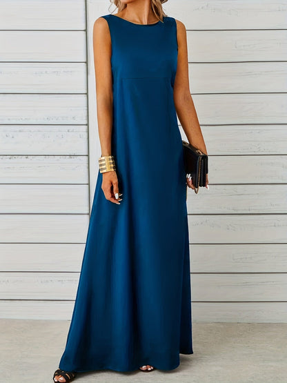 Sleeveless Flowy Maxi Dress