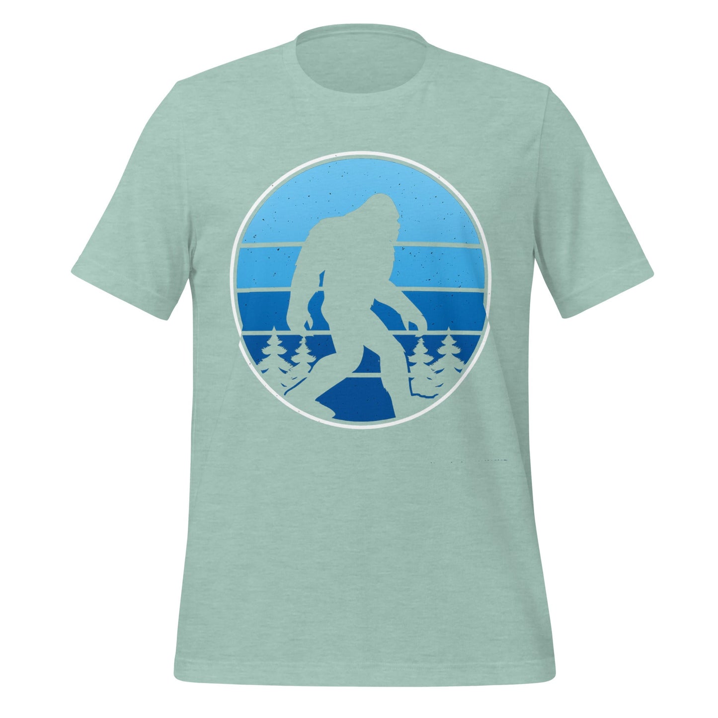 Kentucky Bigfoot T-Shirt | Blue Forest Silhouette Glow | Classic