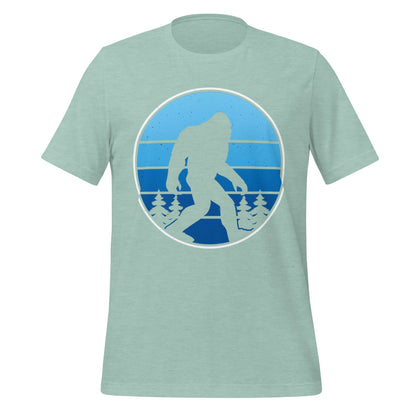 Kentucky Bigfoot T-Shirt | Blue Forest Silhouette Glow | Classic