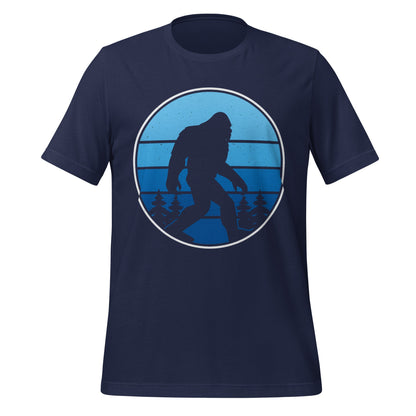 Kentucky Bigfoot T-Shirt | Blue Forest Silhouette Glow | Classic