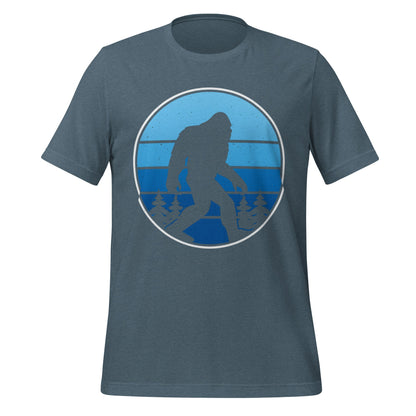 Kentucky Bigfoot T-Shirt | Blue Forest Silhouette Glow | Classic