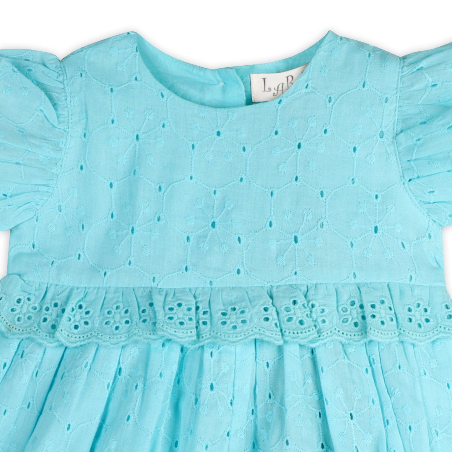 Little Cloud Schiffli Romper | Bubble