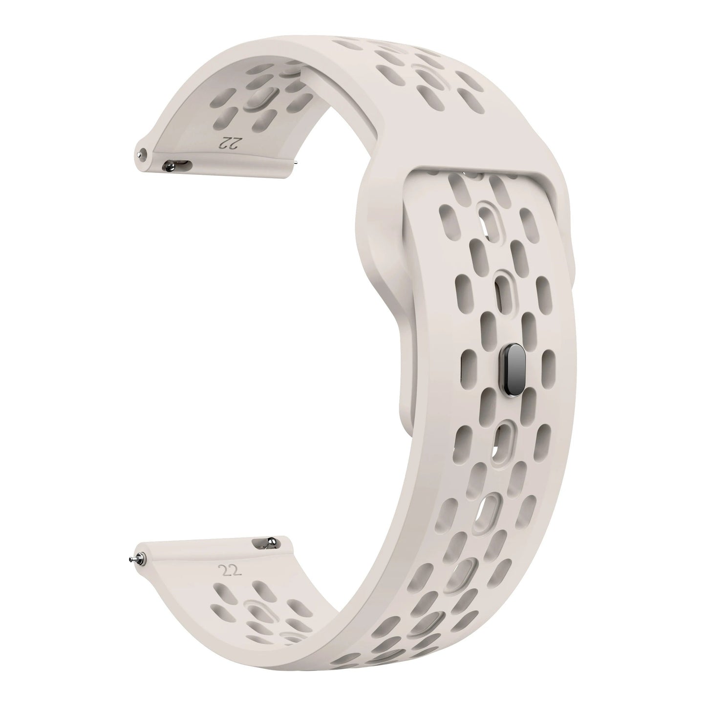 18mm, 20mm, 22mm, Strap for Samsung Galaxy Watch 7 FE 6 5 4 5Pro 6/4Classic Silicone Band for Huawei GT5 Pro 46mm GT4/3Pro Bracelet