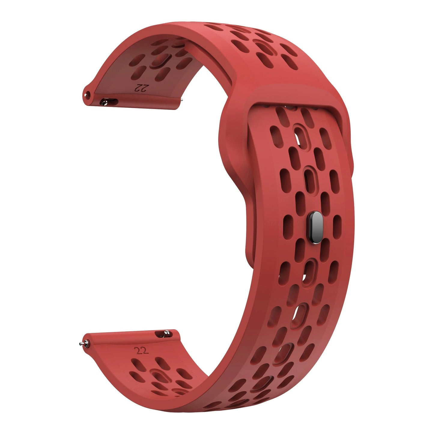 18mm, 20mm, 22mm, Strap for Samsung Galaxy Watch 7 FE 6 5 4 5Pro 6/4Classic Silicone Band for Huawei GT5 Pro 46mm GT4/3Pro Bracelet