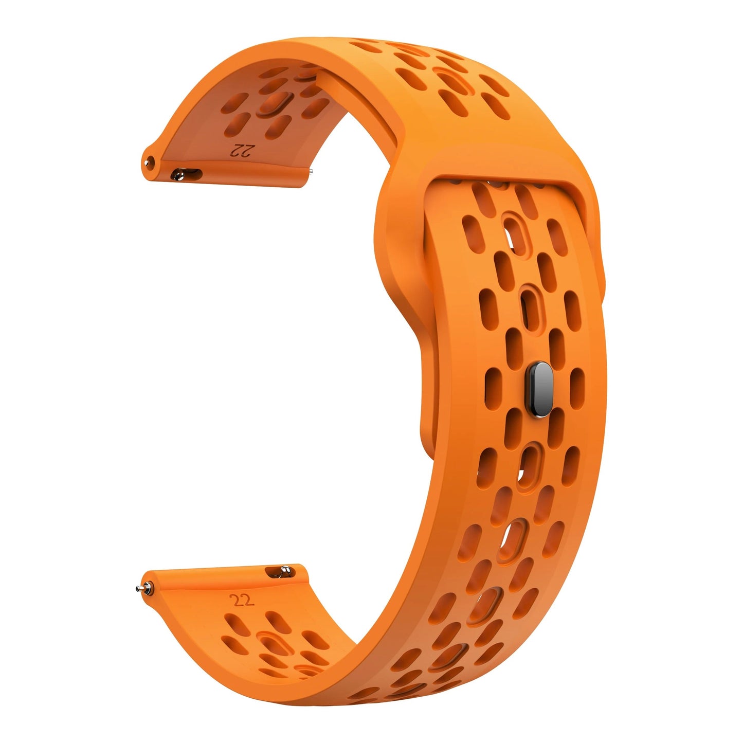 18mm, 20mm, 22mm, Strap for Samsung Galaxy Watch 7 FE 6 5 4 5Pro 6/4Classic Silicone Band for Huawei GT5 Pro 46mm GT4/3Pro Bracelet