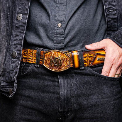 Montana Belt Mustard Brown