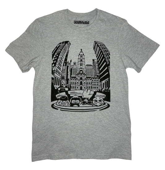 Mutant Mascots Tee Shirt (Grey)