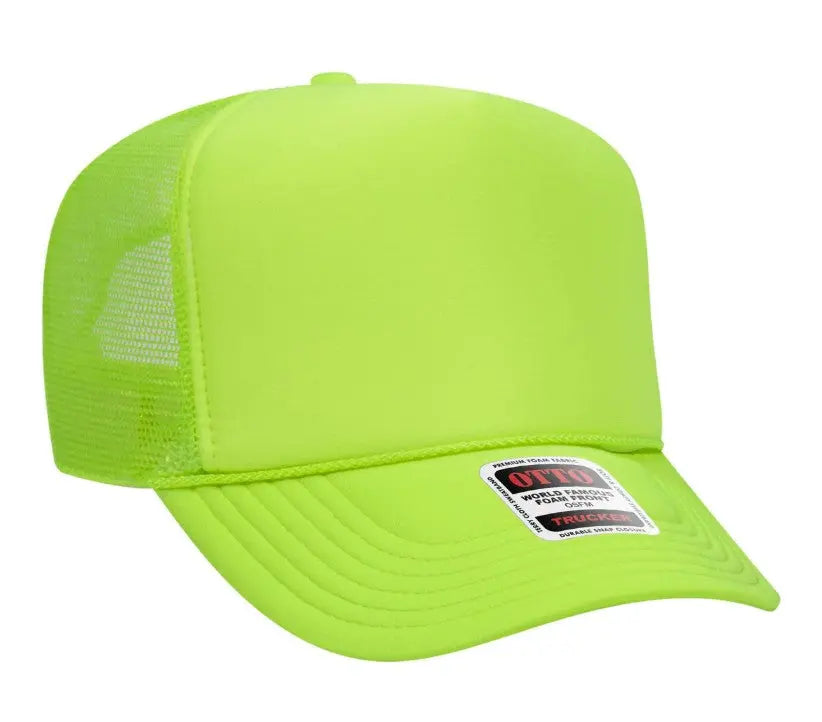 I Keep Us In Trouble Adult Otto Foam Trucker Hat