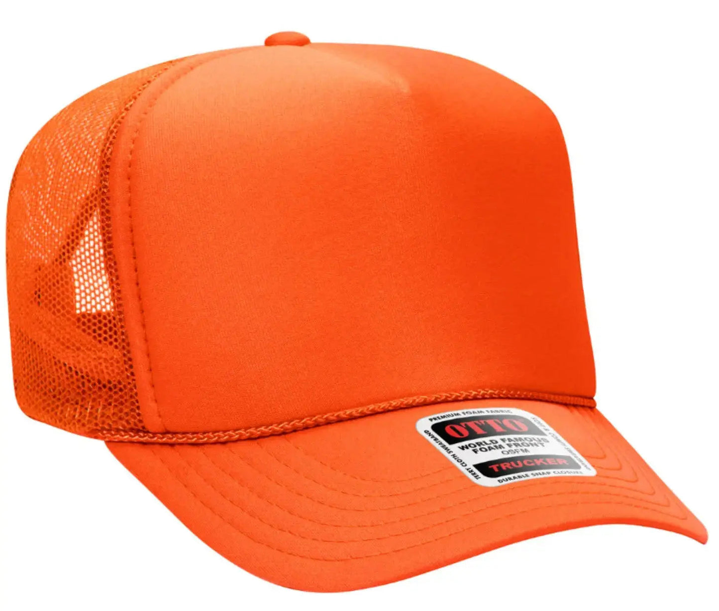 I Get Us In Trouble Adult Otto Foam Trucker Hat