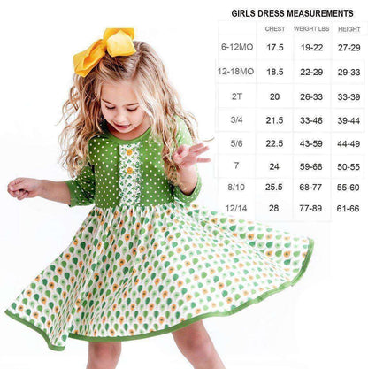 Rapunzel Ruffle - Girls Hugs Twirl Dress