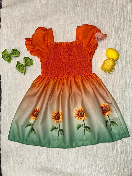 Orange Dress