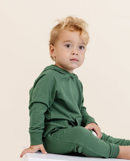 The Coziest Jogger in Moss