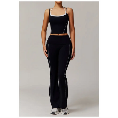 Two-Piece Halter High Waist Activewear