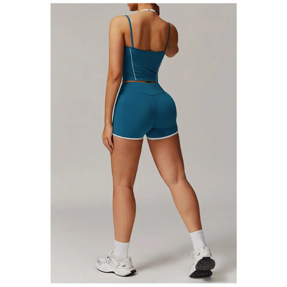 Two-Piece Halter High Waist Activewear