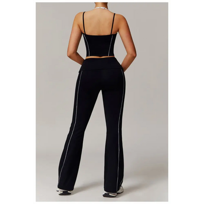 Two-Piece Halter High Waist Activewear