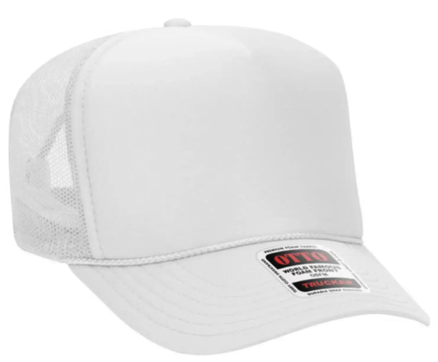Trying To Grow Old With My Man But He's Already Old Adult Otto Foam Trucker Hat