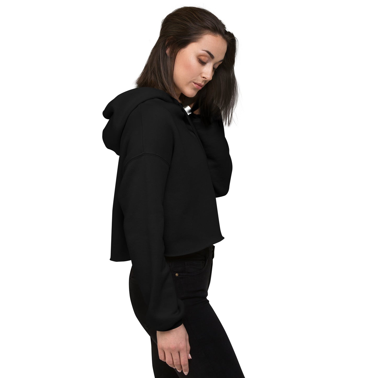 Art of Flow Crop Hoodie